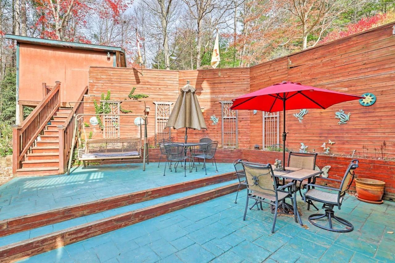 Asheville Mountain Getaway With Patio And Koi Pond! Εξωτερικό φωτογραφία